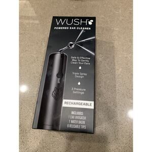 Wush Ear Cleaner Rechargeable Powered Gentle Triple Spray Ear Irrigator